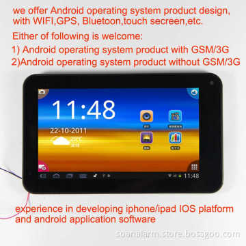 OEM OEM ODM Service Offer WiFi Touch Screen System Product Design